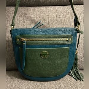 Isaac Mizrahi Bridgehampton Leather crossbody bag